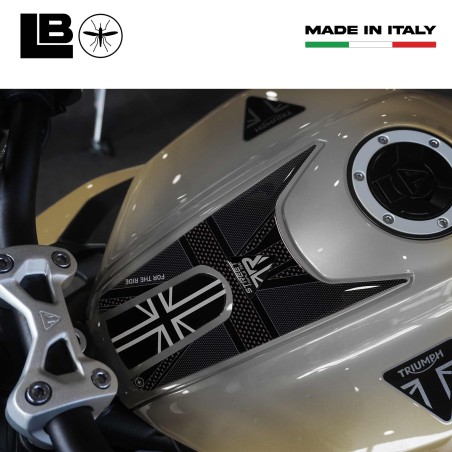 Adesivo Sopraserbatoio moto compatibile con Triumph Street Triple 765 R 2023-24