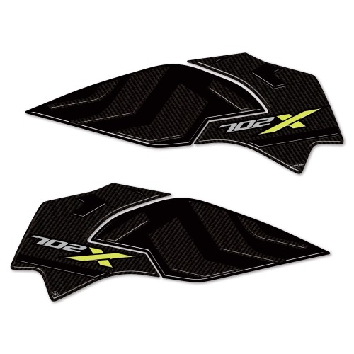Stickers 3D Motorcycle Tank Side Protectors compatible with Benelli TRK 702X 2