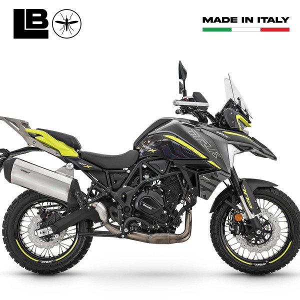 Adhesivos 3D Protectores laterales del depósito de moto compatibles con Benelli TRK 702X