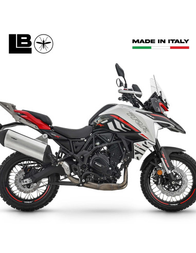 3D Stickers Motorcycle Tank Side Protections Compatible with Benelli TRK 702X