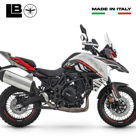 Adhesivos 3D Protectores laterales del depósito de moto compatibles con Benelli TRK 702X
