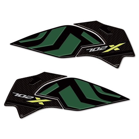Adhesivos 3D Protectores laterales del depósito de moto compatibles con Benelli TRK 702X