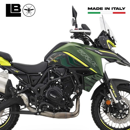 Adhesivos 3D Protectores laterales del depósito de moto compatibles con Benelli TRK 702X
