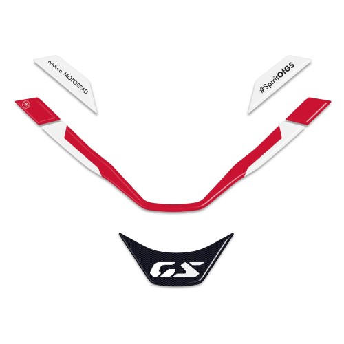 Stickers 3D Motorcycle Front Beak Protection compatible with BMW F900 GS 2024 2