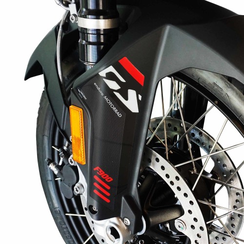 Adesivi 3D Protezioni Parasteli parafango moto compatibili con BMW F900 GS 2024 -