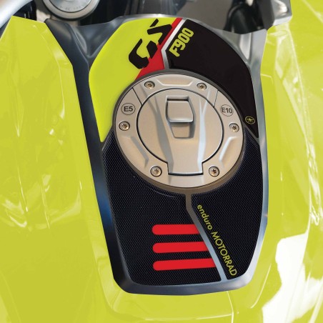 Adesivo 3D Sopraserbatoio Protezione serbatoio compatibile con BMW F900 GS 2024