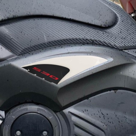 Kit of 2 RESIN STICKERS TMAX 530 3D Stickers SCRATCH PROTECTION YAMAHA 2012-2016