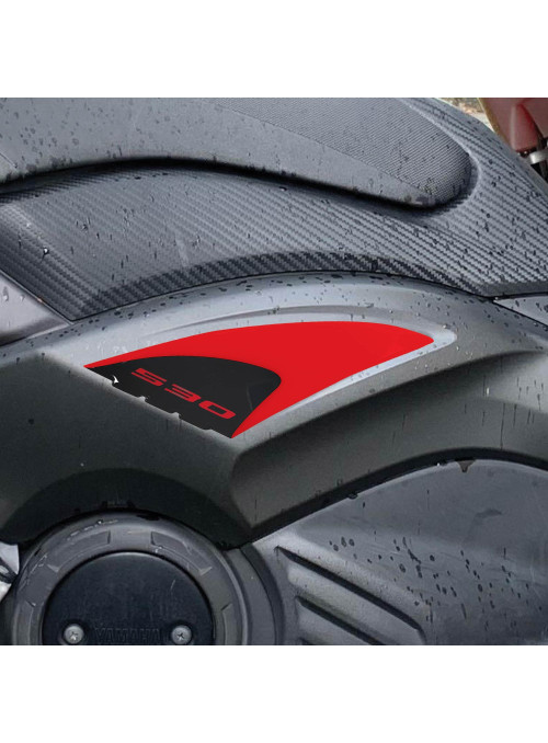 Kit de 2 PEGATINAS DE RESINA TMAX 530 Pegatinas 3D PROTECCIÓN RAYAS YAMAHA 2012-2016