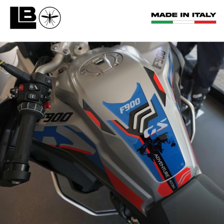 Paraserbatoio Adesivo 3D di protezione compatibile con BMW F 900 GS Adventure