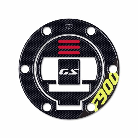 Protezione Tappo Serbatoio moto adesivo 3D compatibile con BMW F900 GS 2024