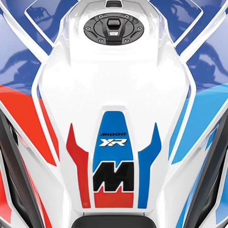 Paraserbatoio Adesivo 3D Protezione serbatoio moto compatibile con BMW M 1000 XR