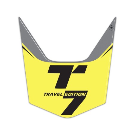 Adesivi 3D Protezioni Codino moto compatibili con Yamaha Tenere 700 2019-2021