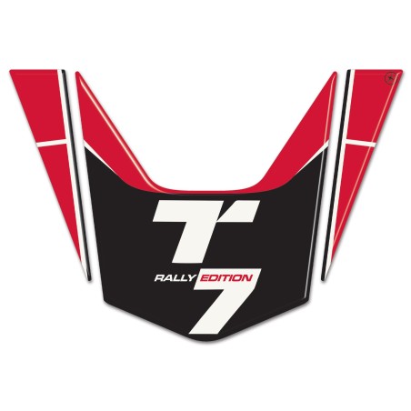 Adesivo 3D Protezione Codino moto compatibile con Yamaha Tenere 700 Rally 2022