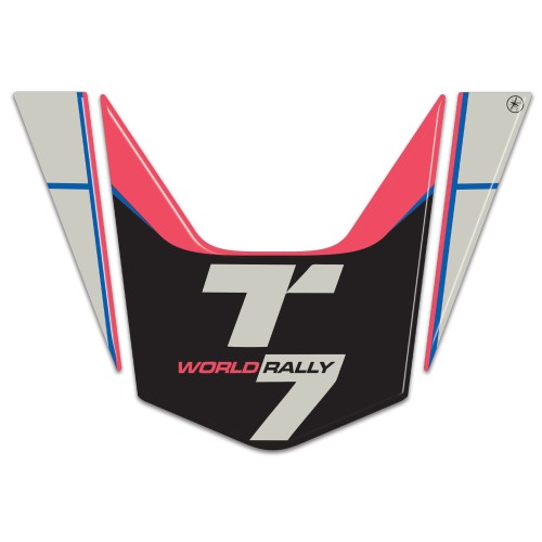 3D Heckaufkleber Motorrad kompatibel mit Yamaha Tenere 700 World Rally 2023-2024 2