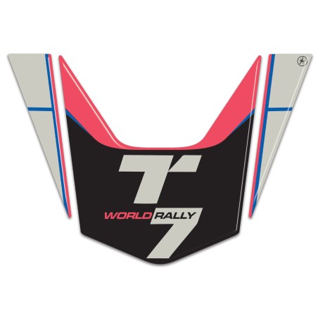 Adesivo 3D Codino moto compatibile con Yamaha Tenere 700 World Rally 2023-2024