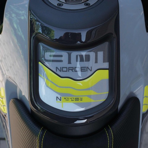 Adesivo Gel 3D Paraserbatoio moto compatibile con Husqvarna Norden 901 2024