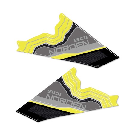Protezioni laterali adesivi serbatoio compatibili con Husqvarna Norden 901 2024