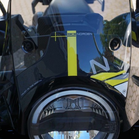 Adesivo 3D Protezione Cupolino moto compatibile con Husqvarna Norden 901 2024