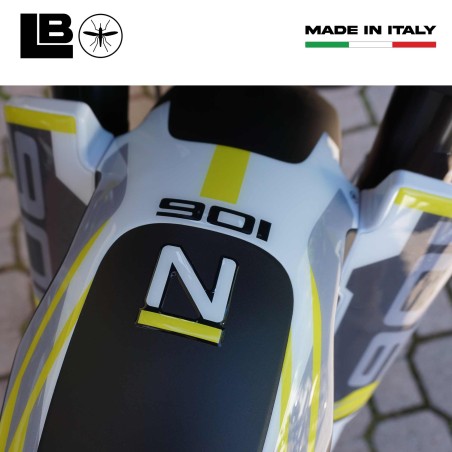 Protezione Parafango moto Adesivo 3D compatibile con Husqvarna Norden 901 2024