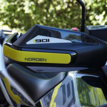 Protezioni Paramani Adesivi 3D moto compatibili con Husqvarna Norden 901 2024