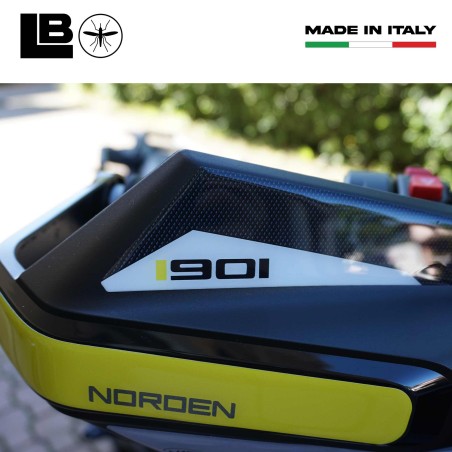 Protezioni Paramani Adesivi 3D moto compatibili con Husqvarna Norden 901 2024