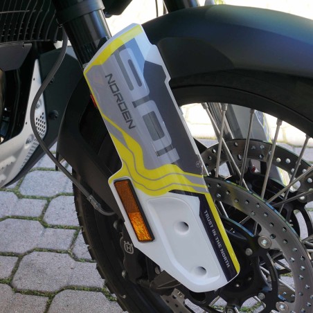 Protezioni Parasteli Adesivi 3D moto compatibili con Husqvarna Norden 901 2024