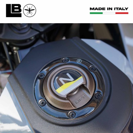 Adesivi 3D Tappo Serbatoio Chiave moto compatibile con Husqvarna Norden 901 2024