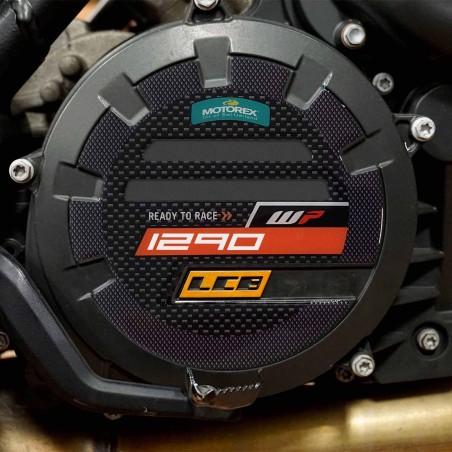 Adesivi in gel 3D protezioni laterali carter moto compatibili KTM 1290 Super adventure