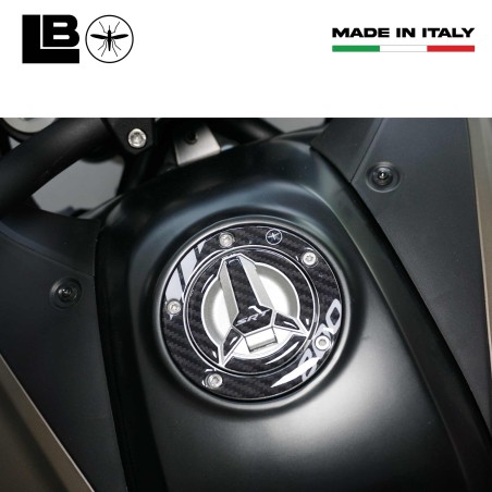 Adesivo 3D Protezione Tappo Serbatoio moto compatibile con QJ Motor SRT 800 SX