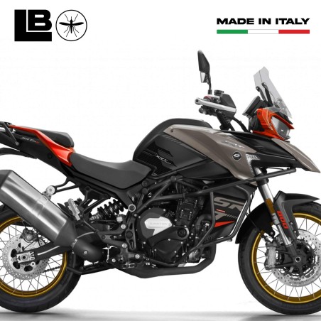 Adesivi Protezioni laterali serbatoio moto compatibili con QJ Motor SRT 800 SX