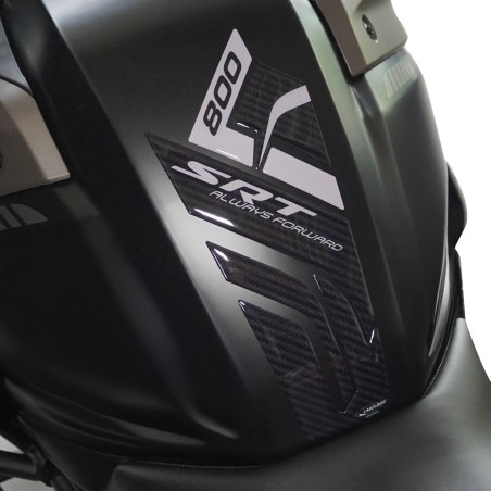 Paraserbatoio Adesivo protezione serbatoio compatibile con QJ Motor SRT 800 SX