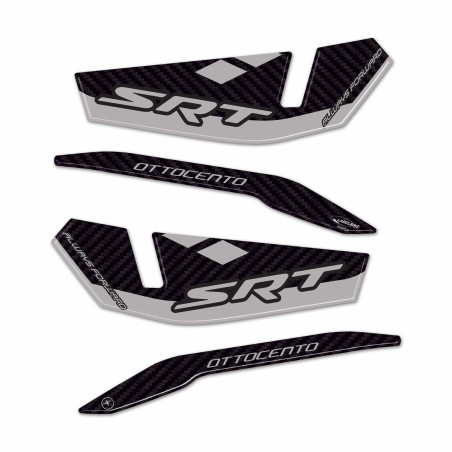 Adesivi Gel 3D Protezioni Paramani moto compatibili con QJ Motor SRT 800 SX
