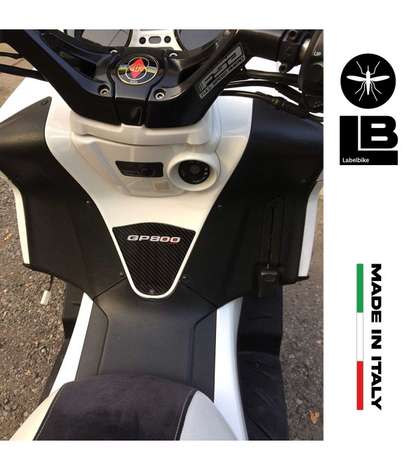 Protezione Pedana Centrale in Resina Gel 3D Compatibile con Scooter Gilera Gp800