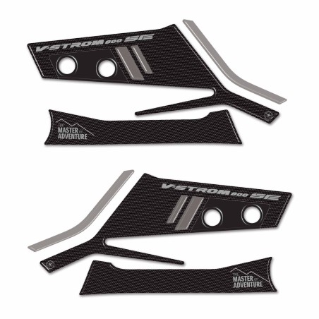 Stickers moto 3D pour garde-mains compatibles avec Suzuki V-Strom 800SE