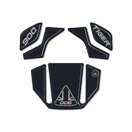 Adesivo 3D Protezione Zona Chiave moto compatibile con Triumph Tiger 900 2024