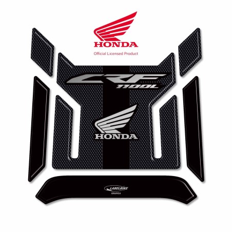 Adesivo 3D Protezione Paraserbatoio moto Honda Africa Twin CRF 1100L 2020-2024