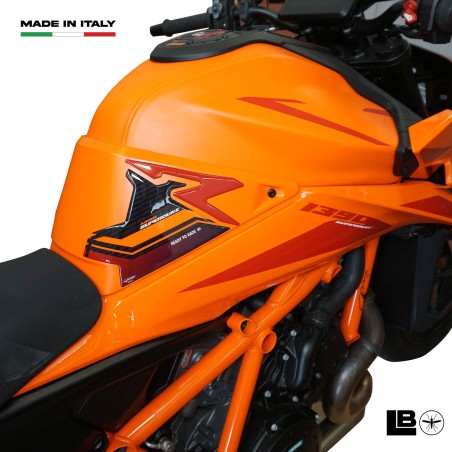 Protezioni laterali Adesivi 3D moto compatibili con KTM 1390 Super Duke R 2024