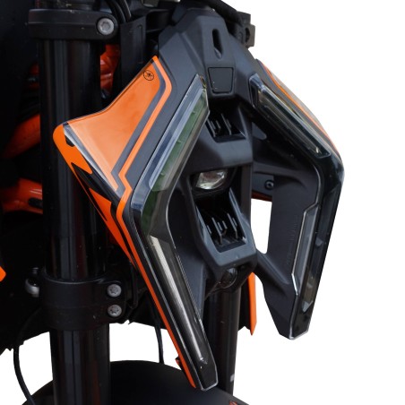 Adesivi 3D Protezione Frontale moto compatibile con KTM 1390 Super Duke R 2024