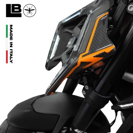 Adesivi 3D Protezione Frontale moto compatibile con KTM 1390 Super Duke R 2024