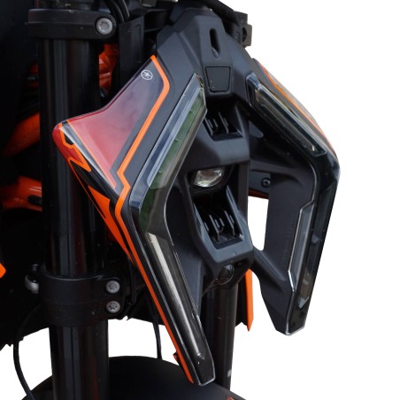 Adesivi 3D Protezione Frontale moto compatibile con KTM 1390 Super Duke R 2024