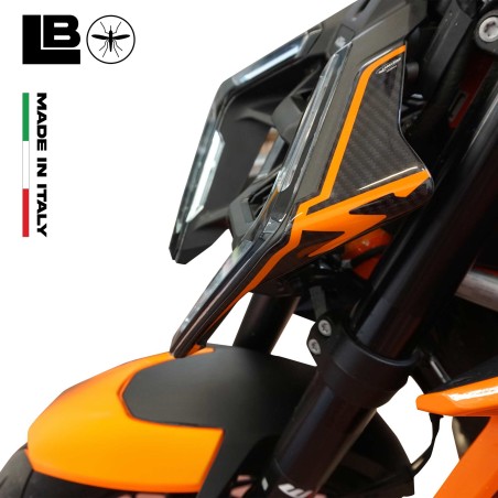 Adesivi 3D Protezione Frontale moto compatibile con KTM 1390 Super Duke R 2024