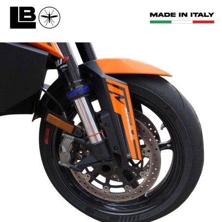 Adesivi 3D Parasteli Parafango moto compatibili con KTM 1390 Super Duke R 2024