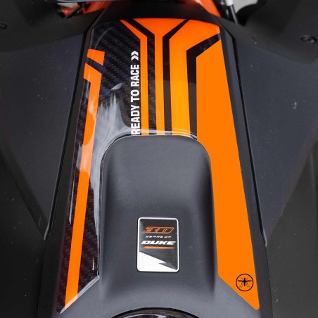 Adesivo 3D Sopraserbatoio protezione compatibile con KTM 1390 Super Duke R 2024