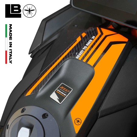Adesivo 3D Sopraserbatoio protezione compatibile con KTM 1390 Super Duke R 2024