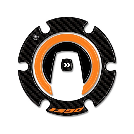 Aufkleber 3D Tankdeckelschutz kompatibel mit KTM 1390 Super Duke R 2024
