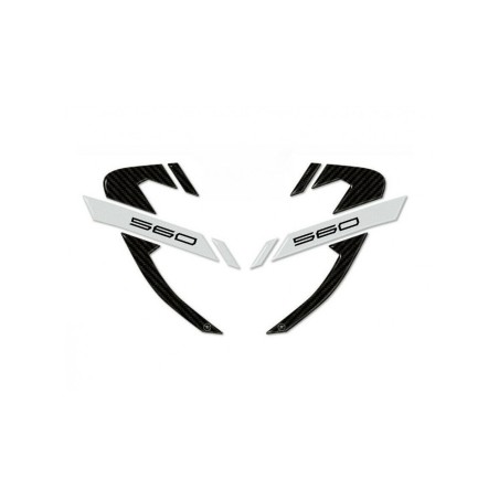2 ADESIVI gel 3D PARASPIGOLI CARENE scooter compatibili YAMAHA TMAX 560 2020-21