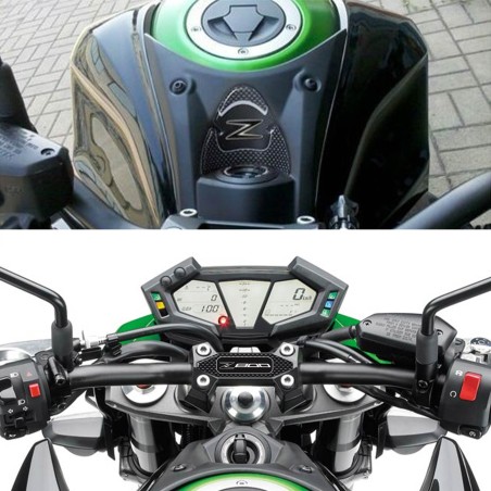 Protector Abrazadera Horquilla + Llave Moto Z 800 Compatible Para Kawasaki Z800