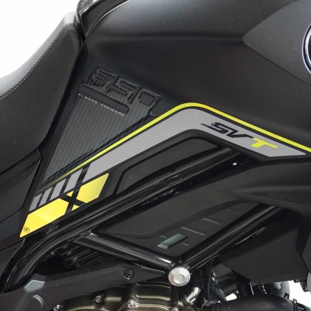 Adhesivos 3D Protección Lateral Depósito compatibles con QJ Motor SVT 650