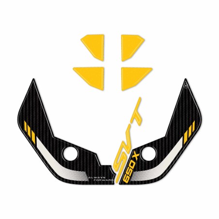3D Stickers Front Protectors motorbike windshield compatible with QJ Motor SVT 650 X