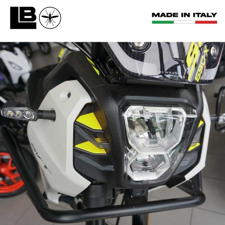 3D Aufkleber Frontschutzbügel Motorrad Windschutzscheibe kompatibel mit QJ Motor SVT 650 X